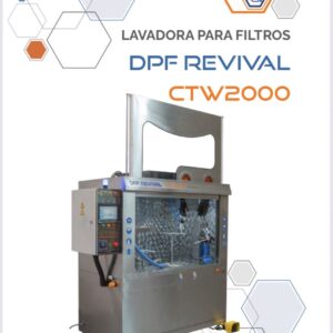 Maquina para limpieza de DPF modelo CTW 2000